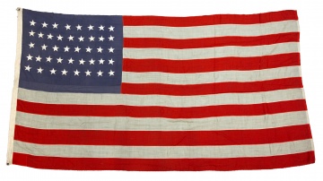 (3) Vintage American Flags, 48, 45 & 42 Star Flags